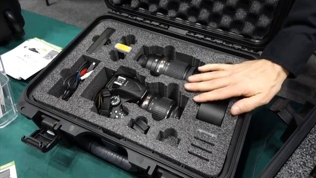 padded electronics crate